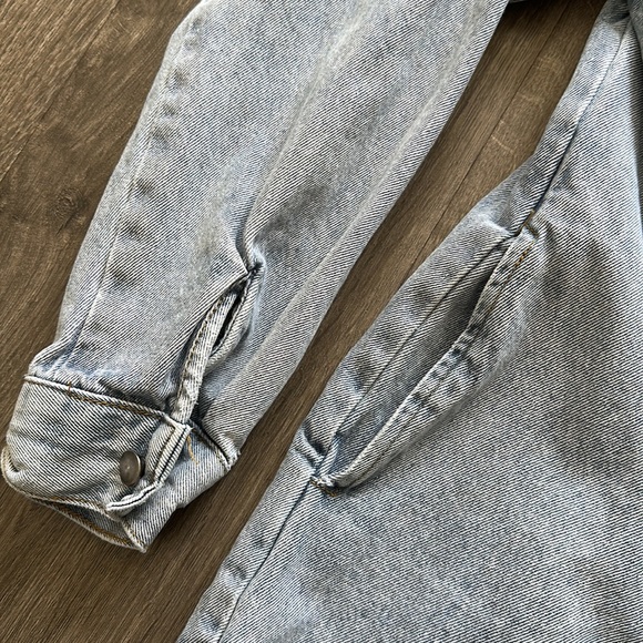 Piper & Scoot lauv denim shacket, size small - Picture 4 of 5